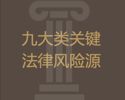 九大类风险逐一查